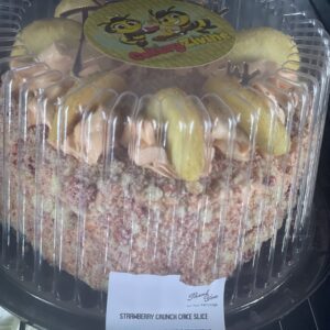 Strawberry Crunch Cake